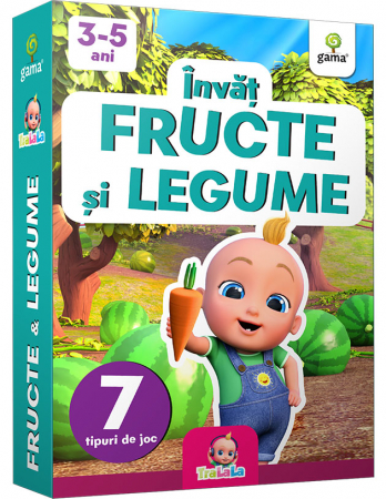 Carti bebelusi - Învăț fructe și legume
