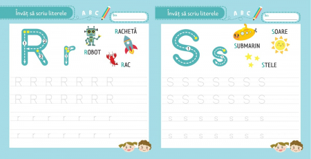 Învat sa scriu literele, DPH, 4-5 ani + [4]