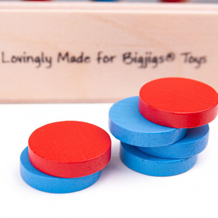 Joc 4 pe un rand, BIGJIGS Toys, 2-3 ani + [2]