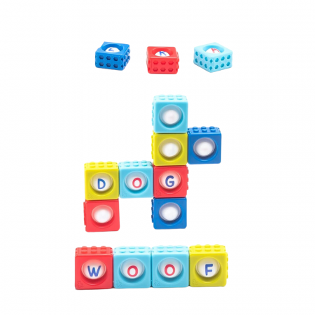 Jucarii copii 4-5 ani - Joc BubbleBrix™ - Alfabetul, Educational Insights, 3 ani+