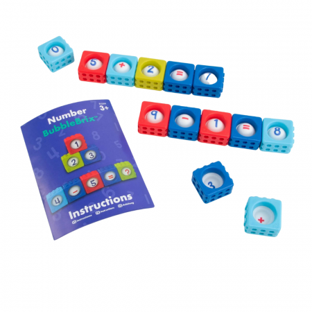 Jucarii copii 4-5 ani - Joc BubbleBrix™ - Numere, Educational Insights, 3 ani+