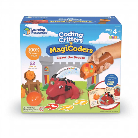 Joc codare - Aventurile dragonului Blazer, Learning Resources, 4-5 ani + [1]