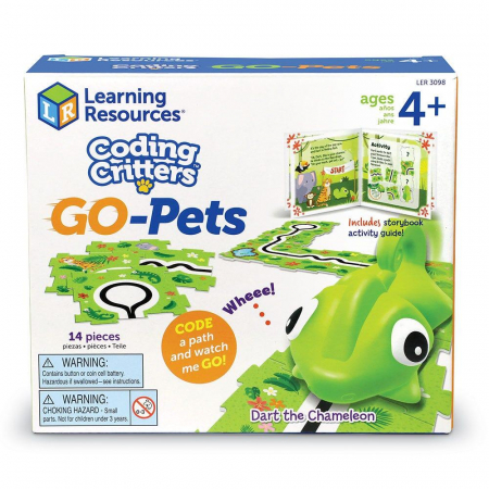 Joc codare - Cameleonul plimbaret, Learning Resources, 4-5 ani + [4]