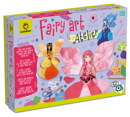 Jucarii copii 4-5 ani - Set Creativ Atelier de creat zane, Ludattica, +5 ani