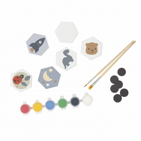 Jucarii copii 8-9 ani - Joc creativ de pictat magneti ceramici, Egmont Toys, 4 ani+
