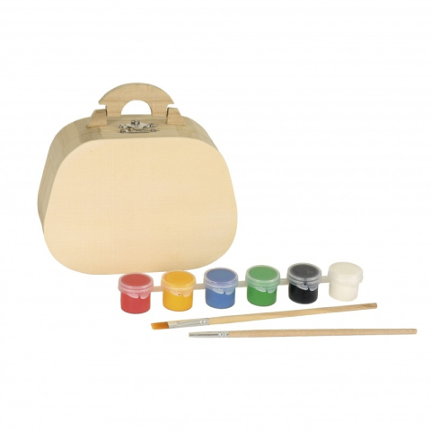 Joc creativ gentuta din lemn de pictat, Egmont Toys, 3 ani+ [3]