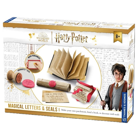 Jocuri STEAM - Joc creativ Harry Potter Litere si sigilii magice, Thames & Kosmos