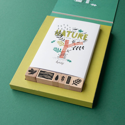 Joc creativ Stampile Natura, Londji, 4-5 ani + [2]
