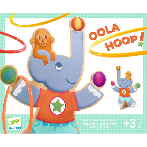 Jucarii de exterior - Joc cu inele, Oola Hoop Djeco