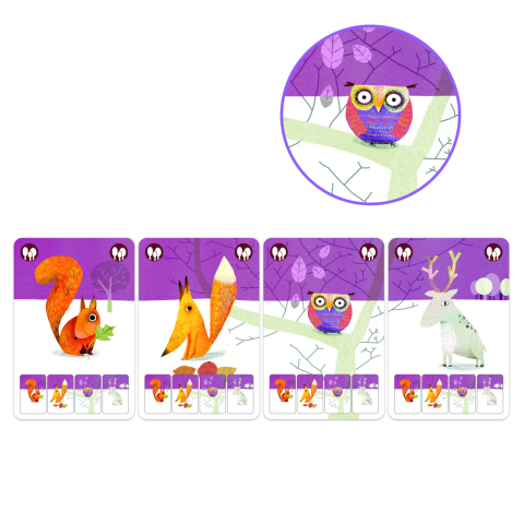 Joc de carti Djeco Mininatura, 2-3 ani + [3]