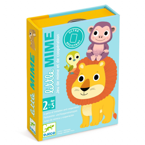 Vârsta - Joc de carti Djeco Toddler Little Mime, 2-3 ani +