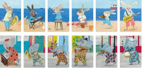 Joc de carti Londji, Orchestra fantastica, 2-3 ani + [2]