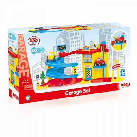 Vârsta - Joc de constructie- Garaj (40 piese), DOLU, 1-2 ani +