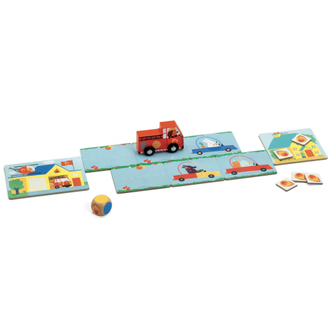 Joc de cooperare Djeco, Pin Pon, 2-3 ani + [3]