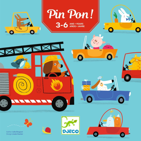 Joc de cooperare Djeco, Pin Pon, 2-3 ani + [2]