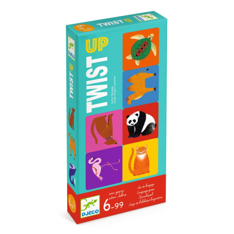 Jucarii copii 12+ ani - Joc de cooperare Djeco, Twist up, 6-7 ani +