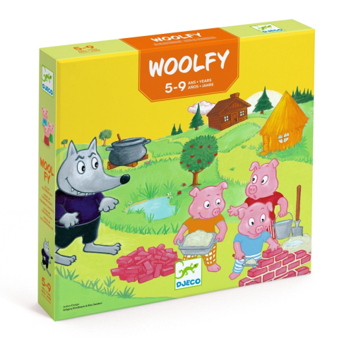 Vârsta - Joc de cooperare Woolfy, Djeco, 2-3 ani +