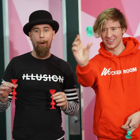 Joc de Darts cu Ventuze, Tossit, set de 7, rosu-turcoaz [6]