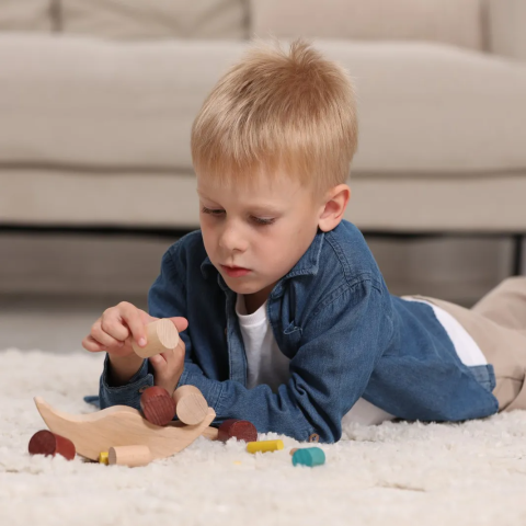 Joc de echilibru din lemn - Luna,  , 16 piese [1]