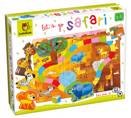 Jucarii copii 4-5 ani - PLAY DUDU' - LET'S GO SAFARI
