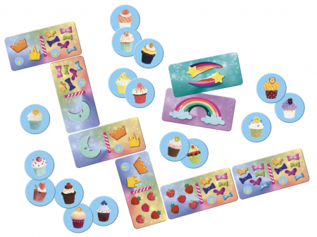 Joc de familie Risky Domino Unicorni, Ludattica, 2-5 ani [1]