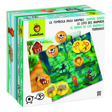 Vârsta - Joc de familie Tombola Animalelor, Ludattica, 2-6 ani