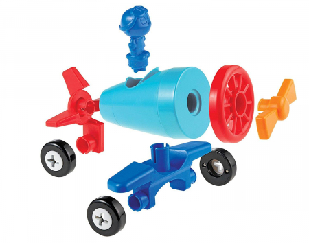 Joc de indemanare - 1, 2, 3 Hai sa construim, Learning Resources, 2-3 ani + [2]