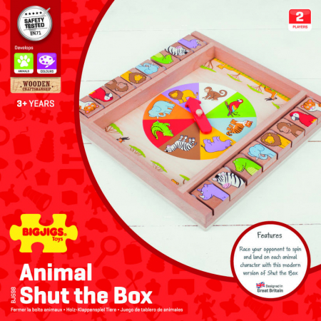 Joc de indemanarea - elibereaza animalutele, BIGJIGS Toys, 2-3 ani + [2]