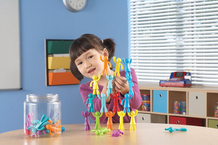 Joc de logica - Buddy Builders, Learning Resources, 2-3 ani + [4]