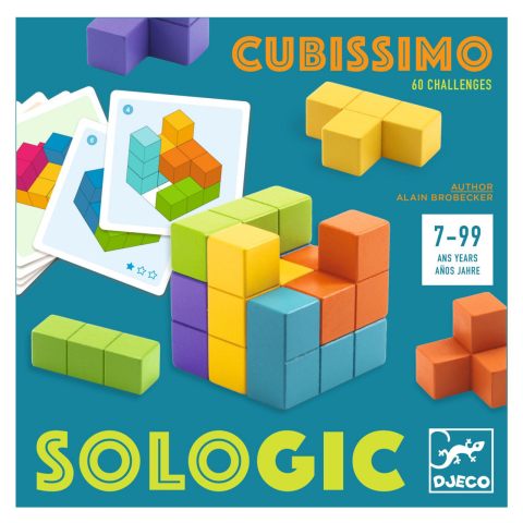 Joc de logica Cubissimo Djeco, 6-7 ani + [3]