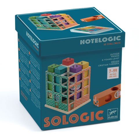Jucarii copii 8-9 ani - Joc de logica, Hotelogic, Djeco, 7 ani+