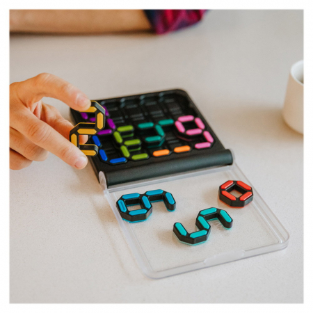Smart Games - IQ Digits, joc de logica cu 120 de provocari, 7+ ani [1]