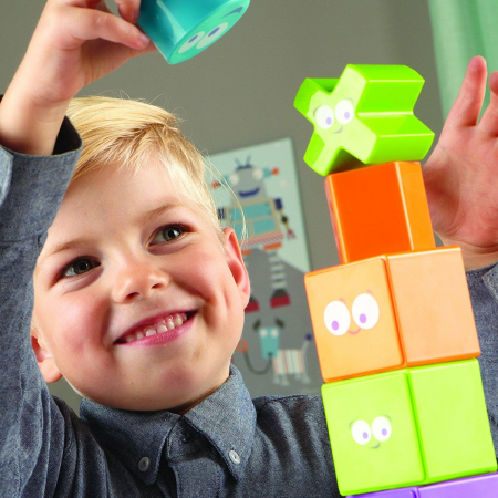 Joc de logica - Mental Blox Junior, Learning Resources, 4-5 ani + [7]