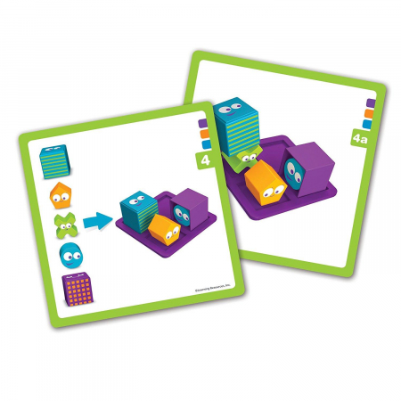 Joc de logica - Mental Blox Junior, Learning Resources, 4-5 ani + [2]