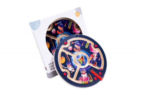 Joc de logica si indemanare - Labirint magnetic cu bile Spatiu [1]