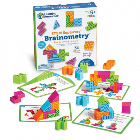 Jocuri STEAM - Joc de logica STEM - Brainometry™, Learning Resources, 4-5 ani +
