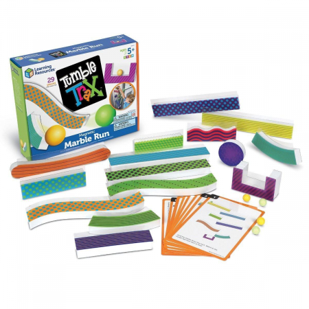 Jocuri STEAM - Joc de logica STEM - Tumble Trax, Learning Resources, 4-5 ani +