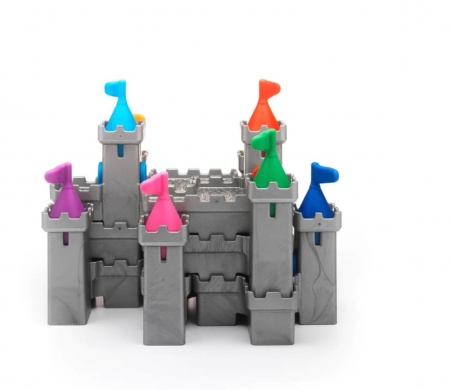 Smart Games - Tower Stacks, joc de logica cu 80 de provocari, 8+ ani [1]