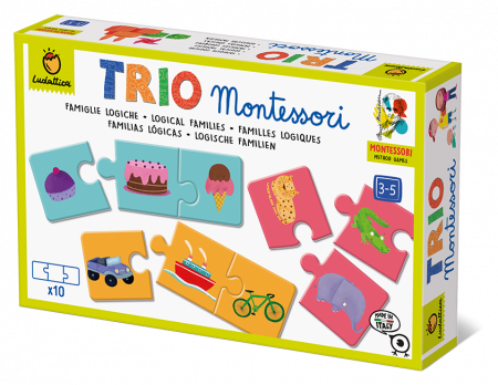 Joc de logica TRIO MONTESSORI - Asocieri, Ludattica, 3 - 5 ani [1]