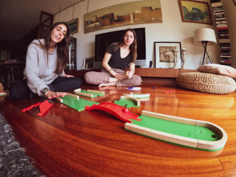 Joc de masa - mini golf, PitchPlakks [4]