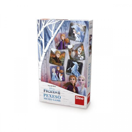 Jocuri inteligenta si memorie - Joc de memorie - Frozen II, Dino, 4-5 ani +
