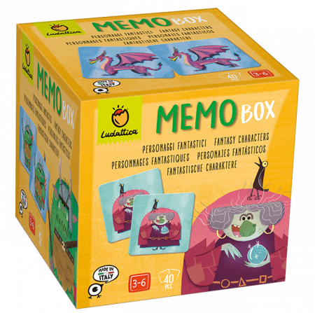 Jucarii copii 4-5 ani - MEMOBOX – PERSONAJE FANTASTICE