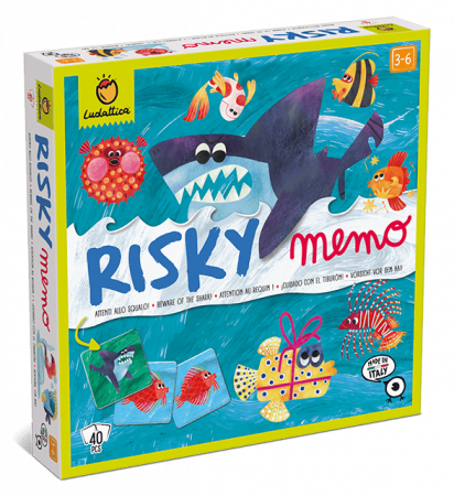 Cadouri copii - RISKY MEMO:  RISC ȘI AVENTURĂ – FEREȘTE-TE DE RECHIN