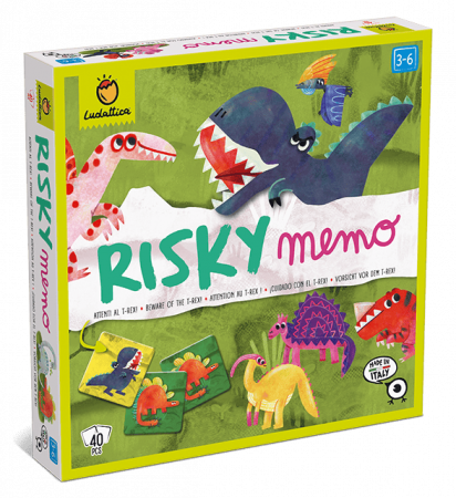 Cadouri copii - RISKY MEMO: RISC ȘI AVENTURĂ – FEREȘTE-TE DE T-REX
