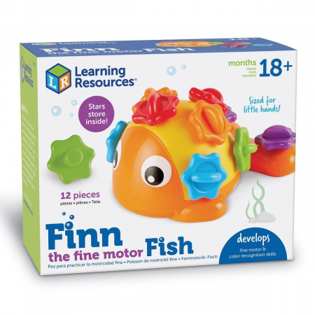 Joc de motricitate - Pestele Finn, Learning Resources, 1-2 ani + [4]