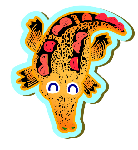 Joc de pescuit 2in1 razuibil - Scratch  N  Catch- Animale Jungla [7]