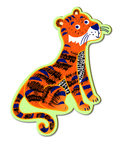 Joc de pescuit 2in1 razuibil - Scratch  N  Catch- Animale Jungla [3]