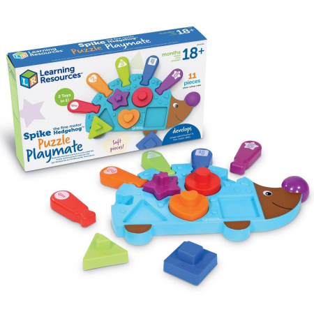 Gradinita si scoala - Joc de potrivire - Ariciul Spike, Learning Resources, 0-1 ani +
