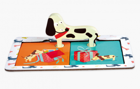 Joc de potrivire - Catelusul istet, Chalk and Chuckles, 2-3 ani + [3]