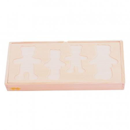 Joc de potrivire - Familia ursuletilor, BIGJIGS Toys, 2-3 ani + [7]